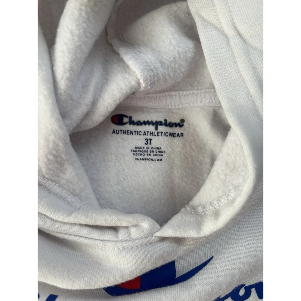 Toddler Champion Hoodie & Jogger Pants Set Blue/White‎ Size 3T